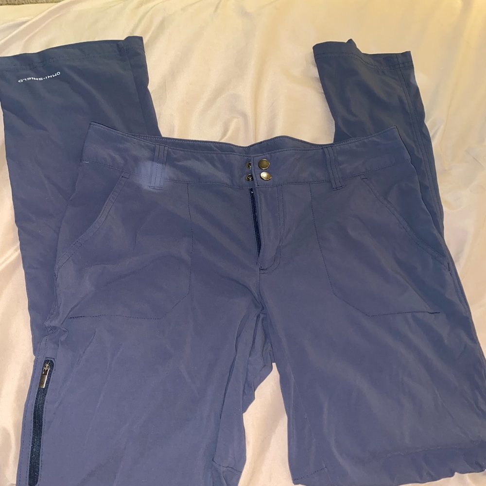 Columbia Navy Cargo Hiking Pants